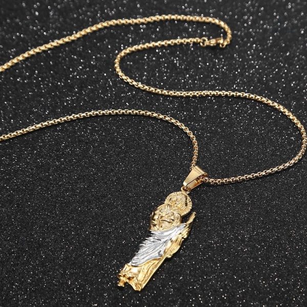 Pendentif protecteur Saint Jude, symbole d'espoir