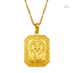 Médaille de Saint Nicolas en métal religieux