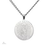 Médaille religieuse représentant Saint Raphaël