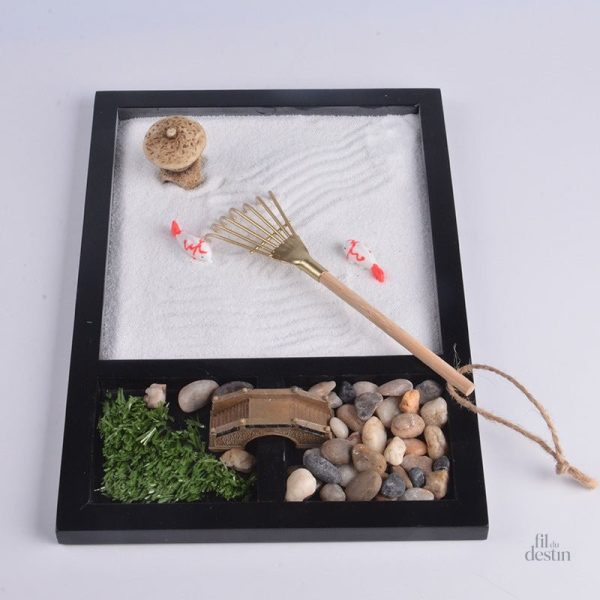 Accessoire de relaxation inspiré des jardins japonais