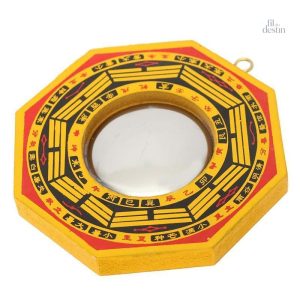 Miroir Bagua, porte-bonheur Feng Shui pour apaiser l'énergie
