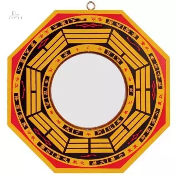 Miroir Feng Shui Bagua, outil de protection et d'harmonie