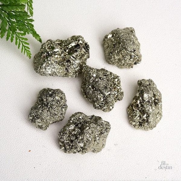 Cristal de pyrite, idéal pour méditation et équilibre