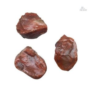 Morceaux d'agate rouge pour lithothérapie