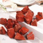 Morceaux de jaspe rouge, favorise la vitalité et la créativité