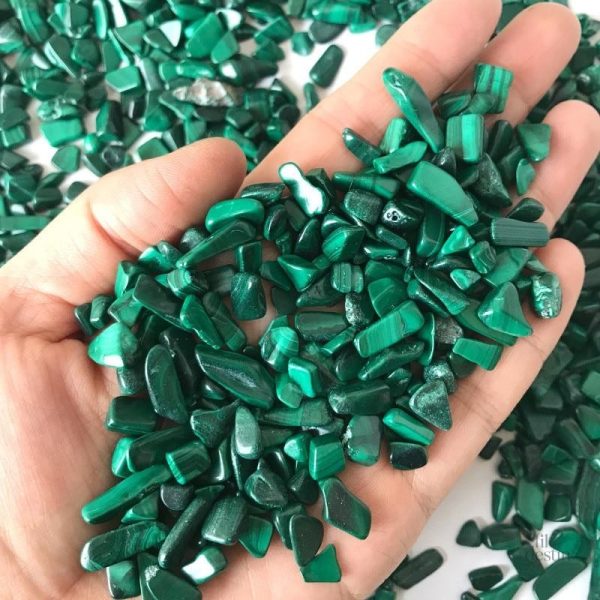 Cristaux de malachite, pierre naturelle pour bien-être