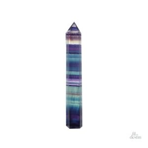 Obélisque de fluorite naturelle pour lithothérapie