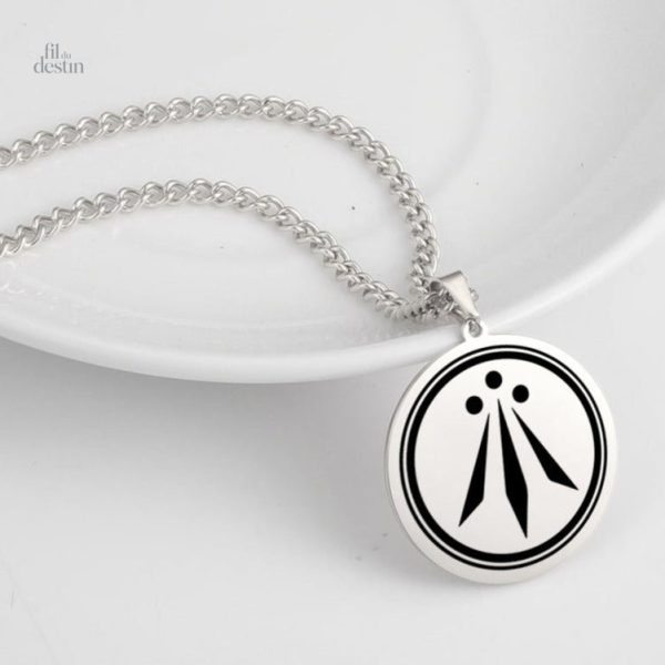 Awen, pendentif spirituel représentant la connexion et l'équilibre