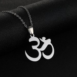 Pendentif porte-bonheur Om, design élégant et spirituel