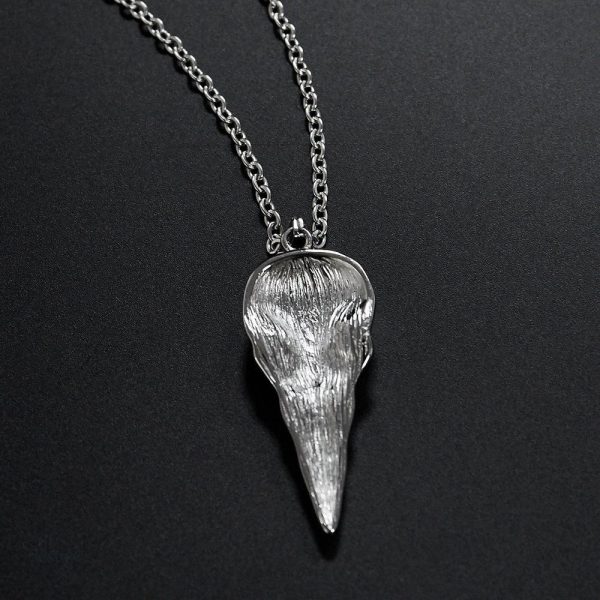 Accessoire tendance crâne de corbeau unique
