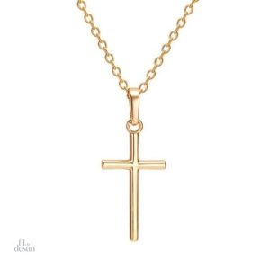 Pendentif porte-bonheur en forme de croix