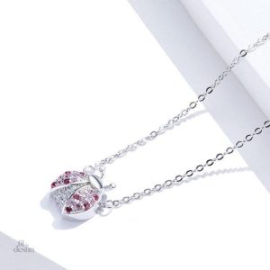 Mosaïque colorée en forme de coccinelle, bijou porte-bonheur