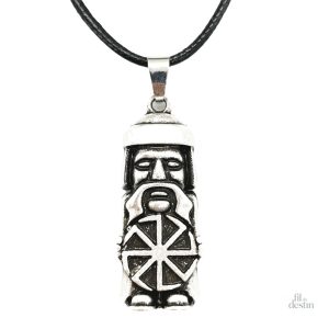 Pendentif Domovoi, porte-bonheur unique en son genre