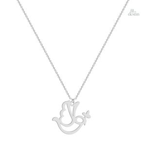 Pendentif colombe de la paix en pendentif porte-bonheur