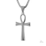 Pendentif croix de vie en style élégant