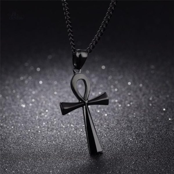 Bijou croix de vie symbolique pour protection