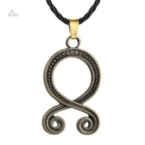 Pendentif croix des trolls, porte-bonheur unique