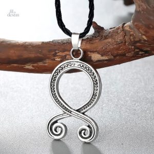 Pendentif porte-bonheur, design croix original
