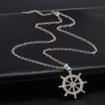 Bijou porte-bonheur inspiré de la roue du Dharma