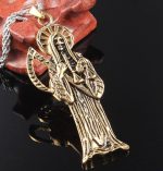 Pendentif Santa Muerte, symbole de protection et de foi