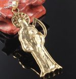 Bijou sacré Santa Muerte, amulette porte-bonheur unique