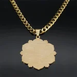 Pendentif ancien swastika, symbole de prospérité et bonheur