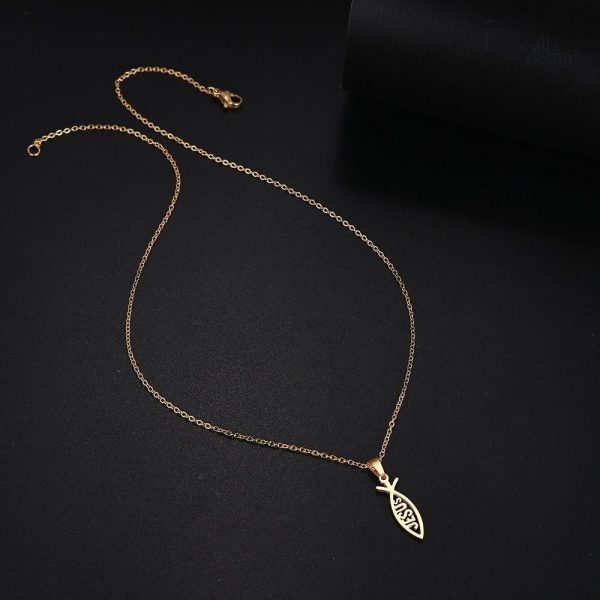 Bijou Ichthus, pendentif inspirant pour croyants