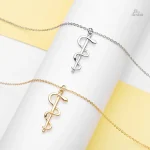 Design de pendentif représentant le bâton d'Asclépios