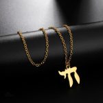 Pendentif porte-bonheur Chai, accessoire de style unique
