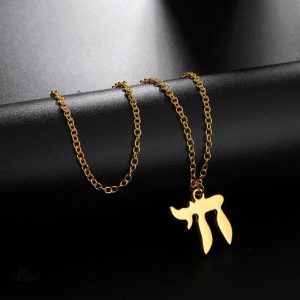 Pendentif porte-bonheur Chai, accessoire de style unique
