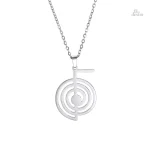 Pendentif Cho Ku Rei en argent, symbole de protection