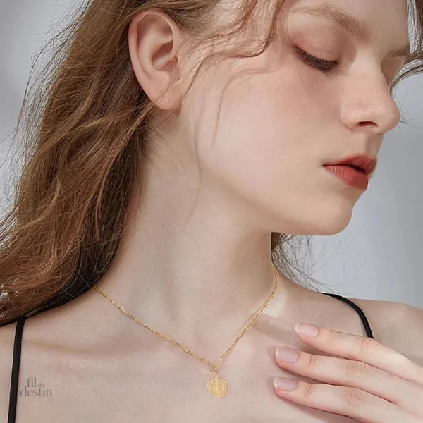 Pendentif porte-bonheur Cho Ku Rei, énergie positive