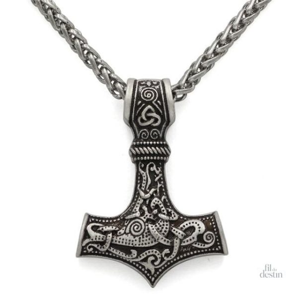pendentif-du-marteau-mjolnir-1 Pendentif Mjolnir en tant que porte-bonheur