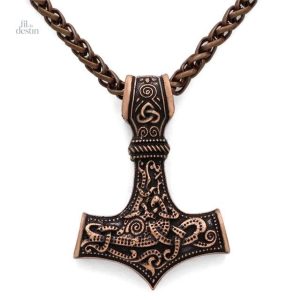 Bijou Mjolnir, emblème de chance et de bravoure