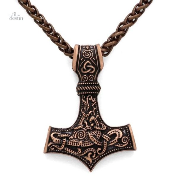 Bijou Mjolnir, emblème de chance et de bravoure