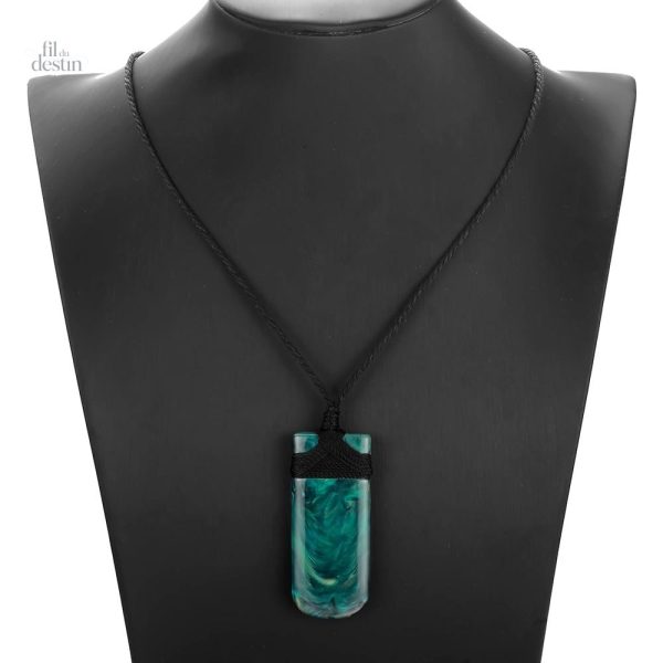 Pendentif en jade Maori, porte-bonheur traditionnel