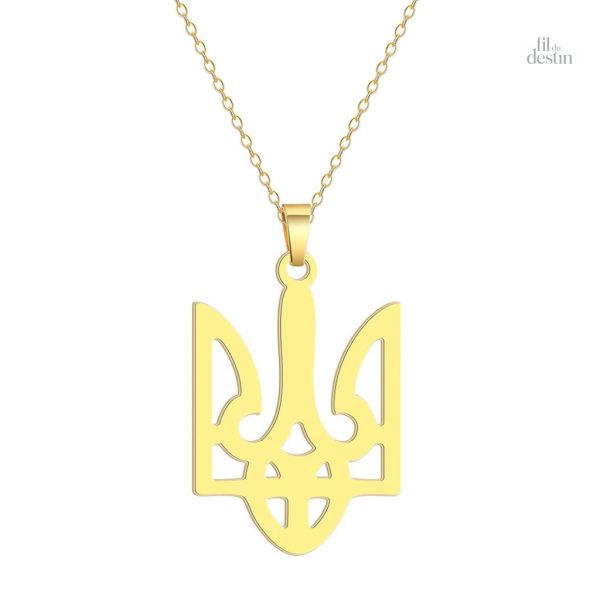 pendentif-du-tryzub-ukrainien-1 Pendentif Tryzub ukrainien porte-bonheur
