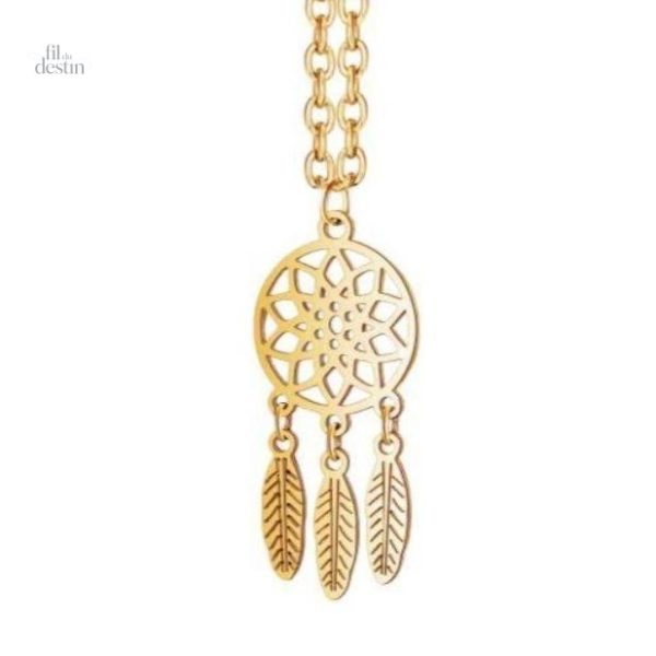 pendentif-en-attrape-reve-1 Pendentif attrape-rêve en métal, symbole de protection