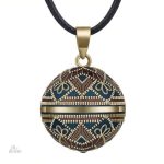 Pendentif en boule d'harmonie, symbole de chance