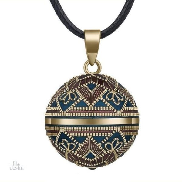 pendentif-fait-une-boule-harmonie-1 Pendentif en boule d'harmonie, symbole de chance