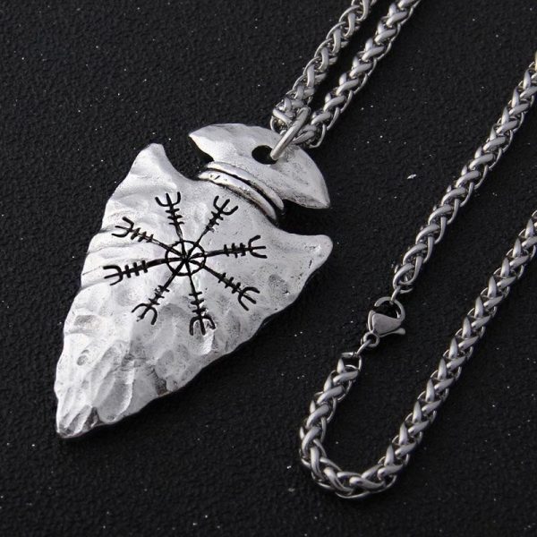 Pendentif porte-bonheur Gungnir, design inspiré de la mythologie