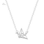 Pendentif grue symbolisant la chance et la prospérité