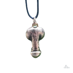 Pendentif phallique du tintinnabulum en argent
