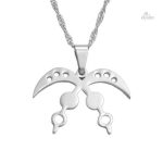Pendentif porte-bonheur Akofena, accessoire élégant et protecteur