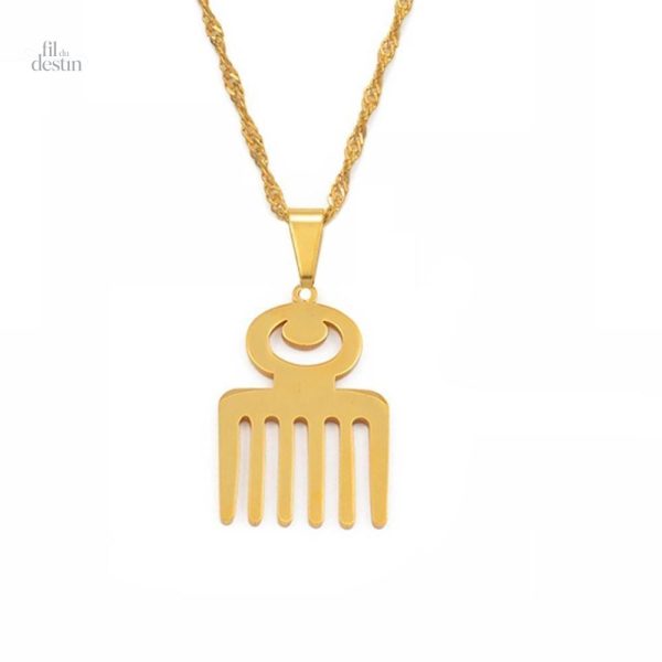 Pendentif Duafe en tant que porte-bonheur traditionnel