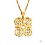 Pendentif Dwennimmen, un porte-bonheur symbolique