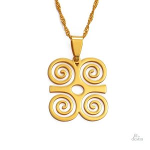 Pendentif Dwennimmen, un porte-bonheur symbolique