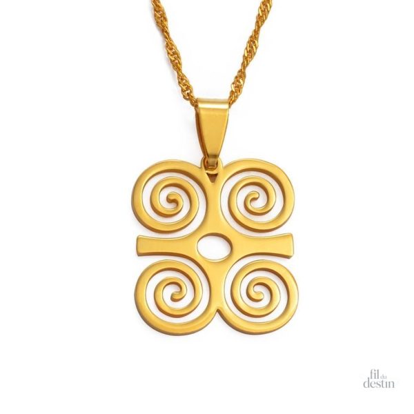 pendentif-portant-le-dwennimmen-1 Pendentif Dwennimmen, un porte-bonheur symbolique