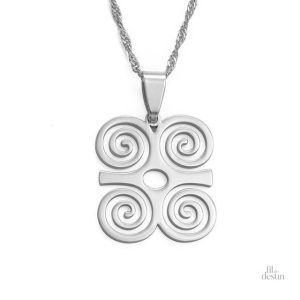Dwennimmen, pendentif inspiré de la sagesse et de la force