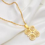 Pendentif porte-bonheur Dwennimmen, symbole de protection